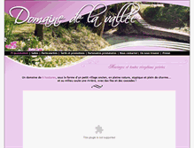 Tablet Screenshot of domainedelavallee.fr